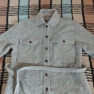 Frank And Oak Wool Shacket NWT